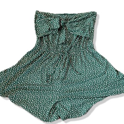 Asos Green Polka Dot Romper
